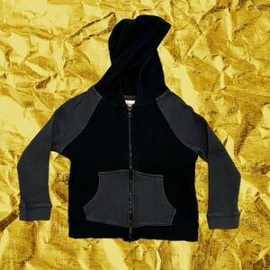 Cool Kids Black and Gray Zip Up Hoodie Size 5T from Circo